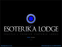 Tablet Screenshot of esoterikalodge.com